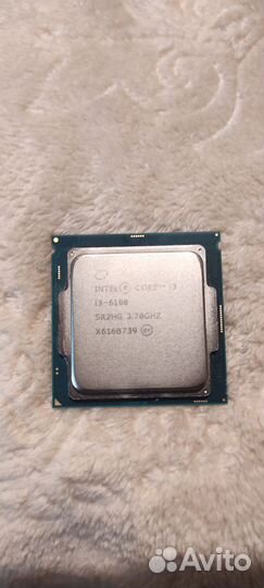 Процессор intel core i3 6100