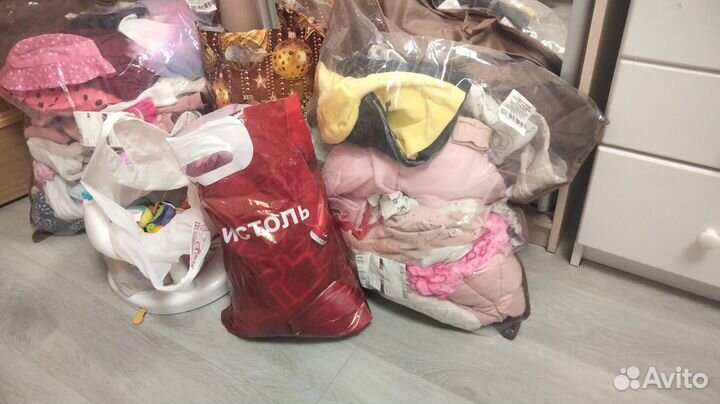 Вещи пакетом на девочку