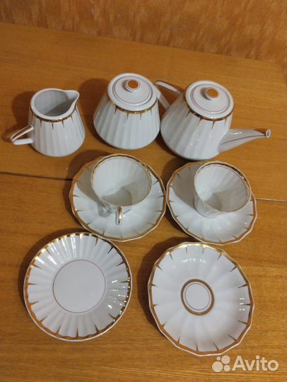 Чайный сервиз вербилки золотой дождь не комплект