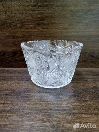 Салатник хрустальный СССР (#1253)