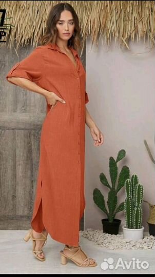 Платье из тонкого хлопка