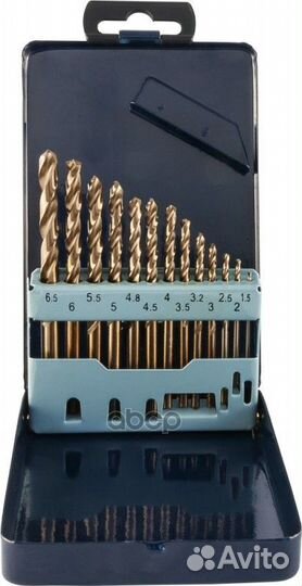 Набор сверл по металлу HSS Co Thorvik 13 шт. 1