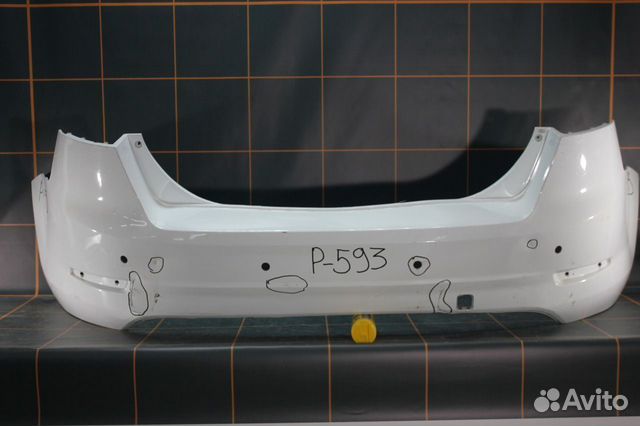 Бампер задний - Ford Mondeo 4 (2010-14гг)