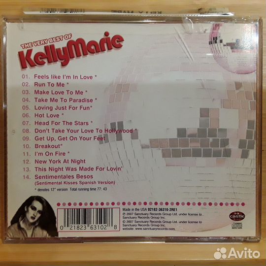 Kelly marie – The Very Best. CD. USA