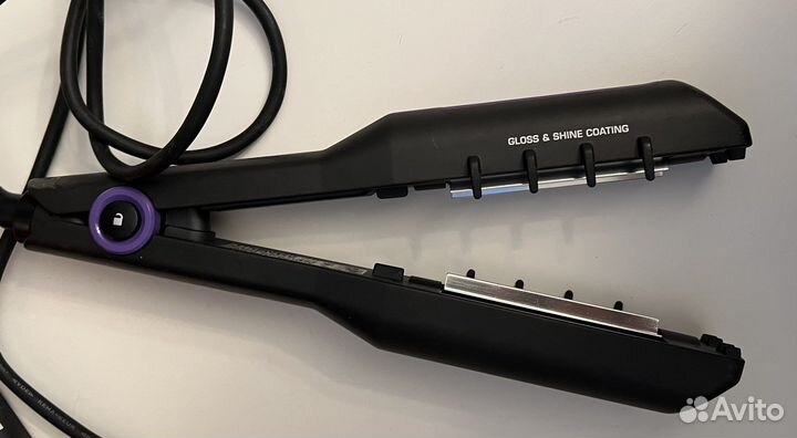 Выпрямитель для волос с эффектом гофре новый