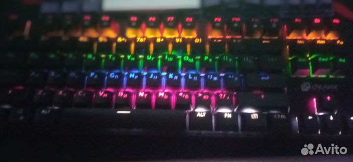 Игровая механическая клавиатура Oklick 960g