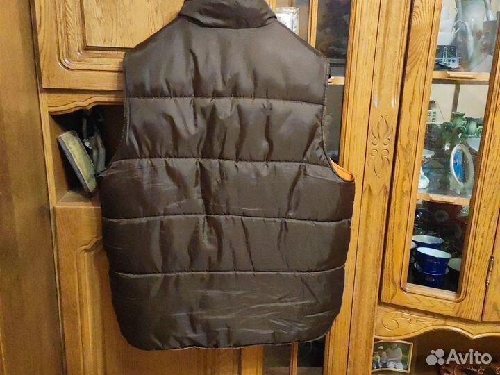 Жилетка мужская утепленная 56