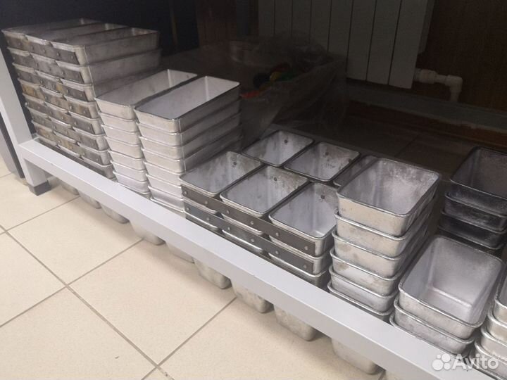 Форма хлебопекарная алюминиевая литая Л10,Л7,Л11