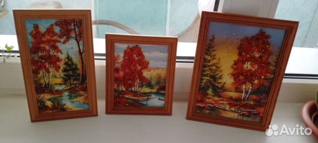 Картина из янтаря