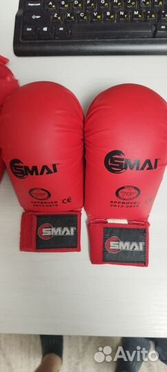 Защита голени и стопы для каратэ