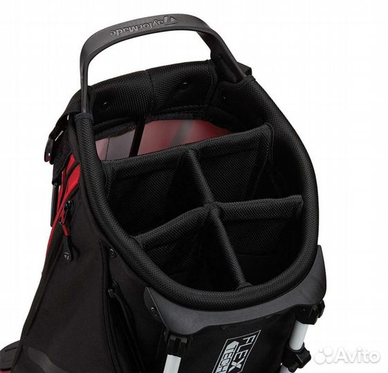 Сумка для гольфа TaylorMade Flextech Stand, чр-кр