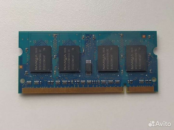 Оперативная память sodimm ddr2 Nanya 512mb 667мгц