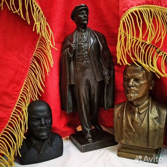 Бюсты в. и. ленина (чугун и бронза)