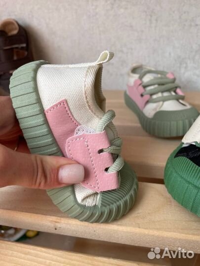 Кеды босоногие детские