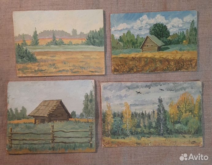 Картина маслом Пейзаж