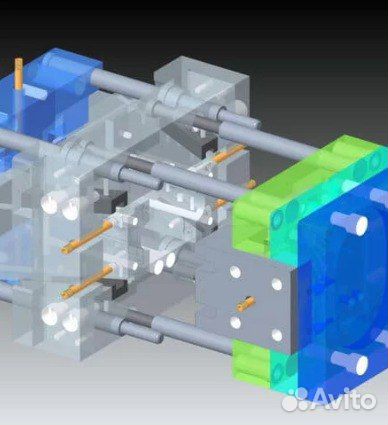 Производство пресс-форм для литья пластмасс