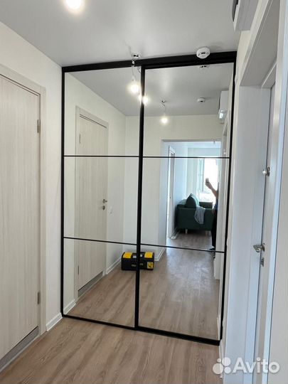 Зеркальные двери-купе