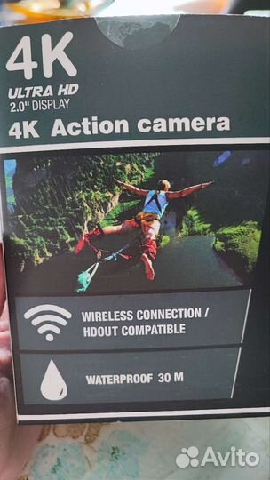 Экшен камера 4к с wifi