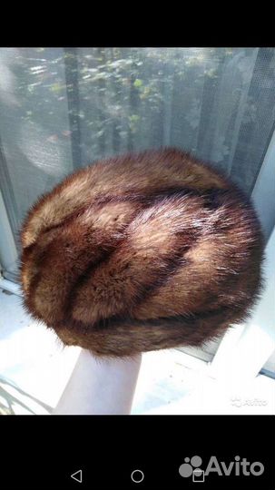 Шапка норковая /Берет норковый (размер 58-60)