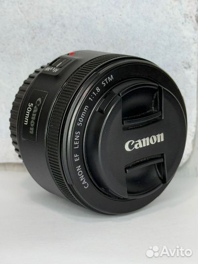 Объектив canon 50mm 1 8 stm