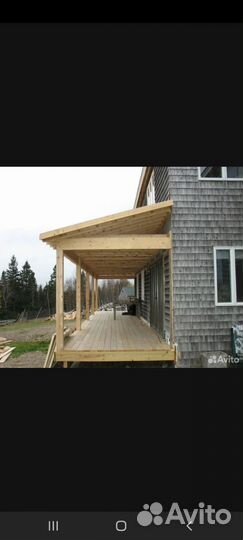 Услуги плотника террасы