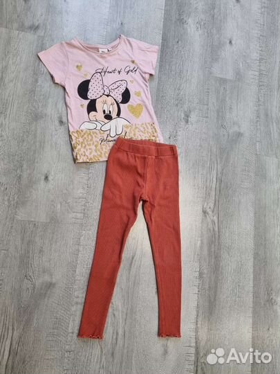 Вещи пакетом на девочку 104 110