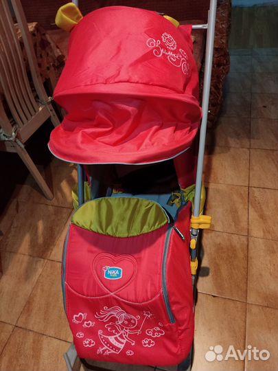 Санки коляска ника