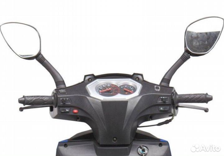 Скутер racer RC150T-15 stells(белый)