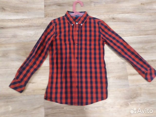 Рубашка на мальчика 134