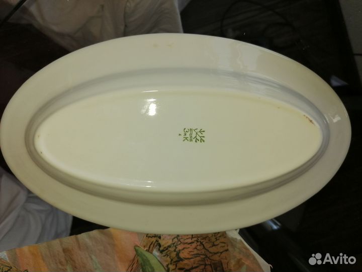 Два овальных блюда СССР