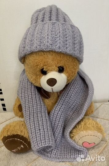 Комплект: шарф, шапка женский