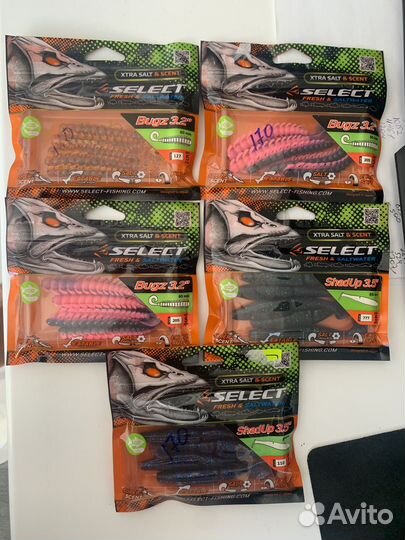 Силиконовые приманки select