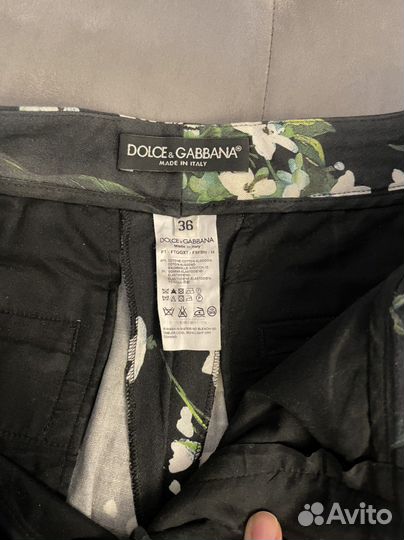 Dolce gabbana брюки оригинал