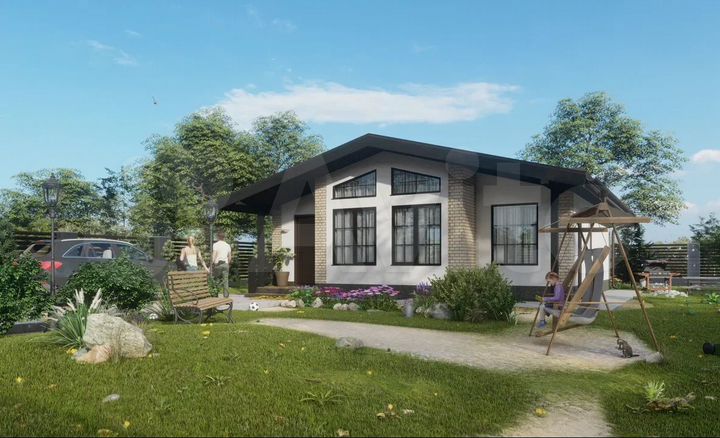 Дом 60 м² на участке 8 сот.