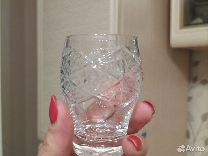 Хрустальные рюмки СССР