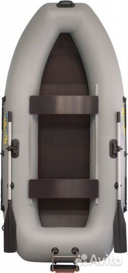 Лодка пвх Адмирал 300пт; серая