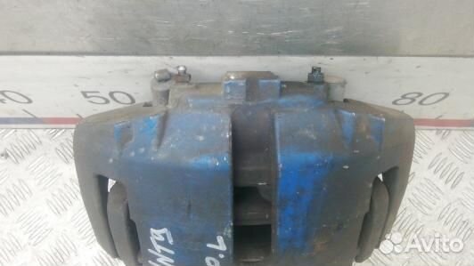 Суппорт тормозной передний левый volkswagen phaeto