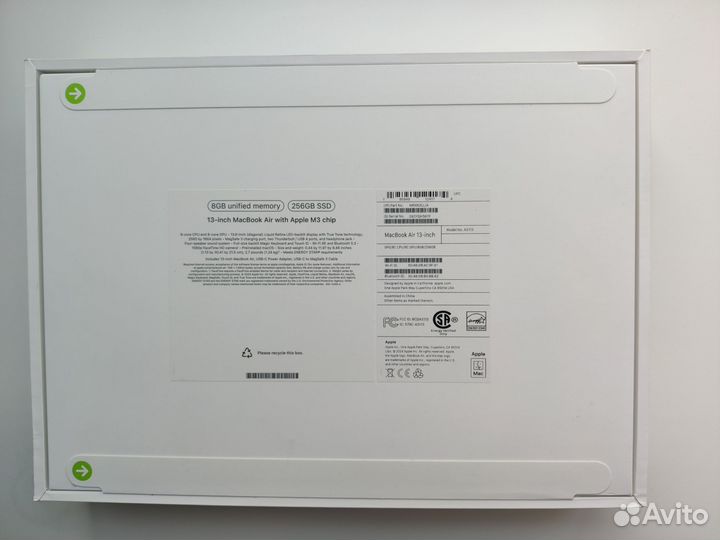 MacBook Air 13 M3 256GB Space Grey