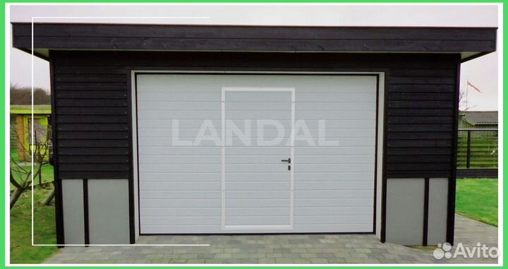 Секционные гаражные ворота