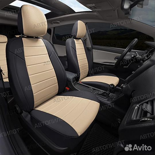 Авточехол экокожа-классика для BMW 3 F30 2011-2020