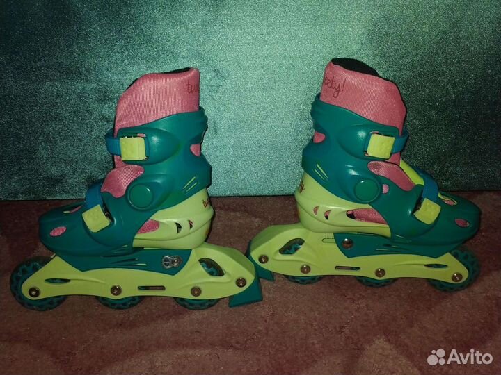 Роликовые коньки детские раздвижные р. 26-29