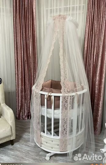 Держатель для балдахина круглый