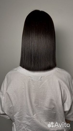 Кератиновое выпрямление