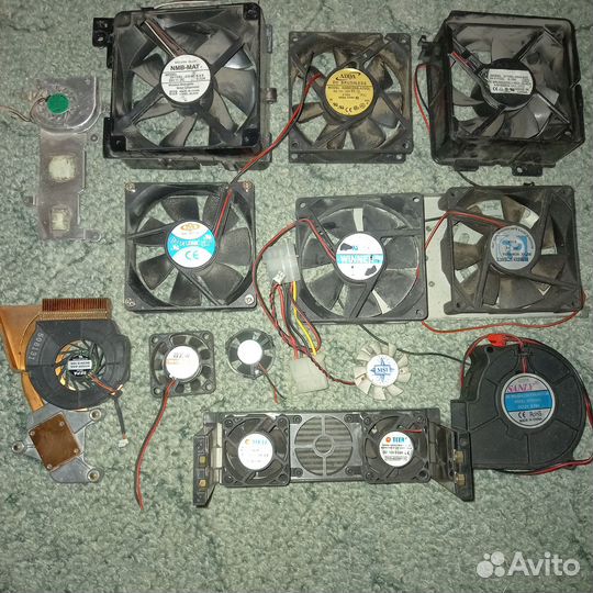 Кулеры охлаждение вентиляторы