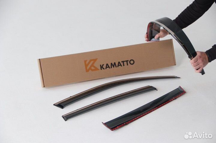 Ветровики Kamatto Hyundai Elantra 2020-н.в