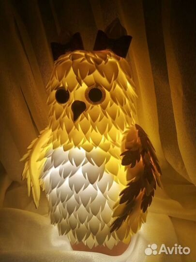 Сова светильник