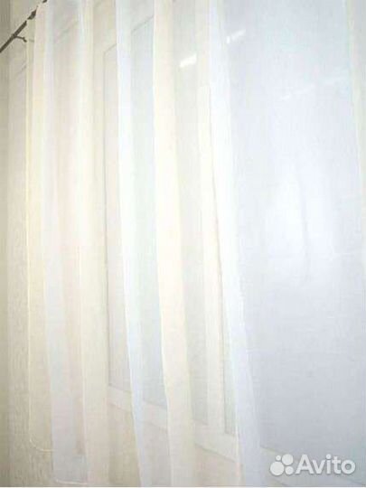 Тюль под лен новая