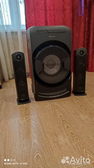Домашняя аудиосистема sony