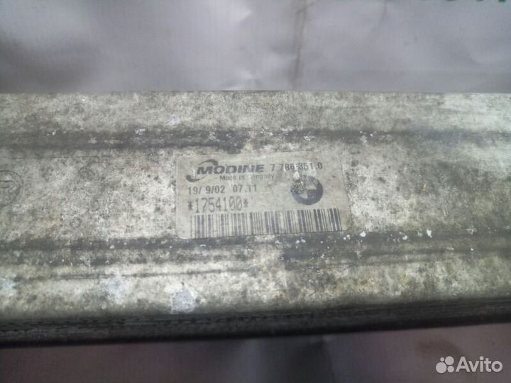 Радиатор интеркулера Bmw 3 E46