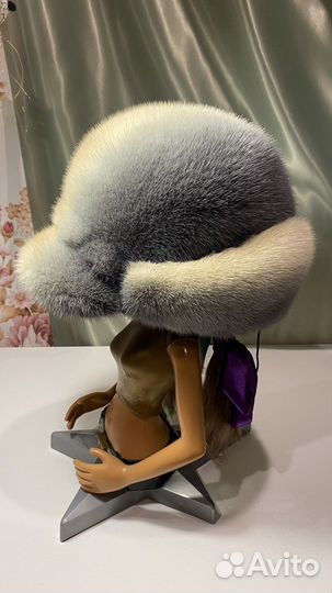 Шапка норковая женская